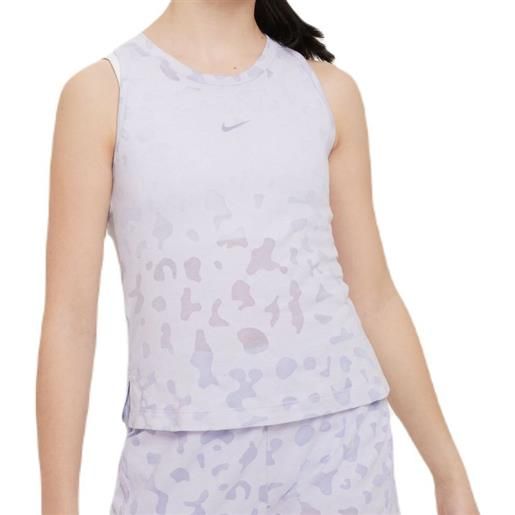 Nike maglietta per ragazze Nike dri-fit one tank - oxygen purple/indio haze