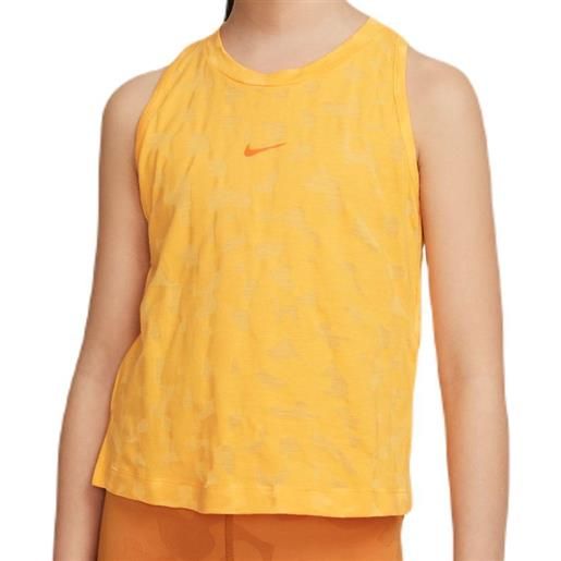 Nike maglietta per ragazze Nike dri-fit one tank - vivid orange/safety orange