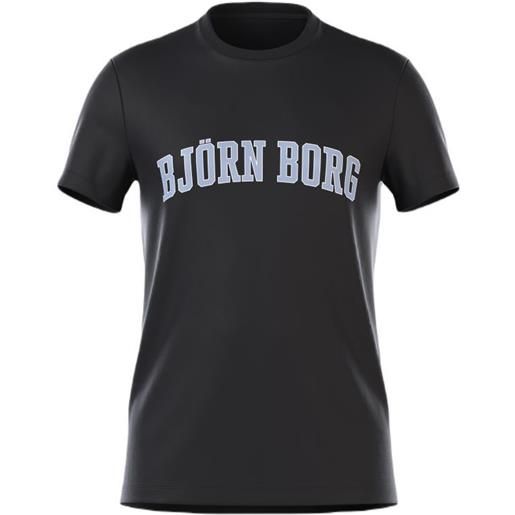 Björn Borg t-shirt da uomo Björn Borg borg essential t-shirt - black beauty