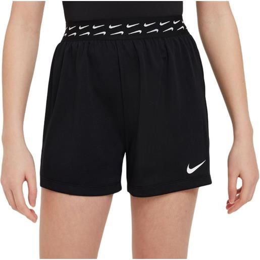 Nike pantaloncini per ragazze Nike dri-fit trophy training shorts - black/white