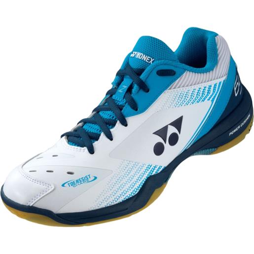 Yonex scarpe da uomo per badminton/squash Yonex power cushion 65 z - white/ocean blue