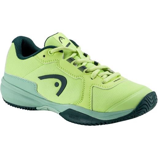 Head scarpe da tennis bambini Head sprint 3.5 - light green/forest green