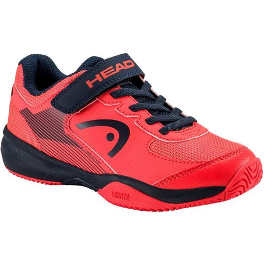 Head scarpe da tennis bambini Head sprint velcro 3.0 - fiery coral/blueberry