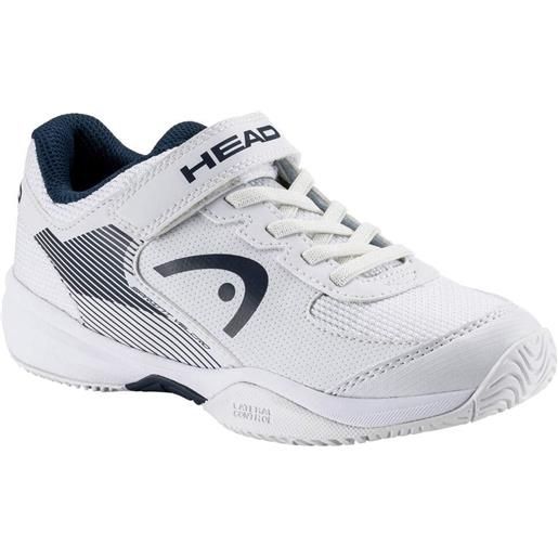 Head scarpe da tennis bambini Head sprint velcro 3.0 - white/blueberry