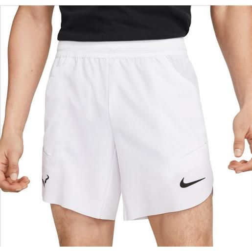 Nike pantaloncini da tennis da uomo Nike dri-fit rafa short - white/black