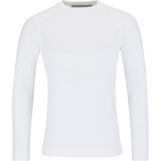 Head t-shirt da tennis da uomo Head flex seamless longsleeve - white