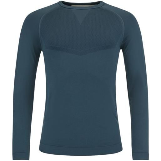 Head t-shirt da tennis da uomo Head flex seamless longsleeve - navy