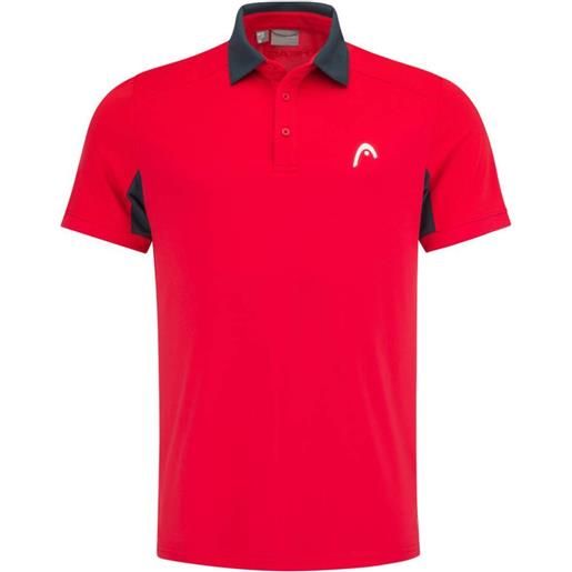 Head polo da tennis da uomo Head slice polo shirt - red