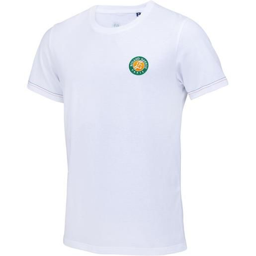 Roland Garros t-shirt da uomo Roland Garros tee shirt made in france - blanc