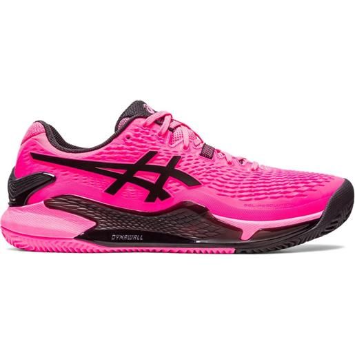Asics scarpe da tennis da uomo Asics gel-resolution 9 clay - hot pink/black