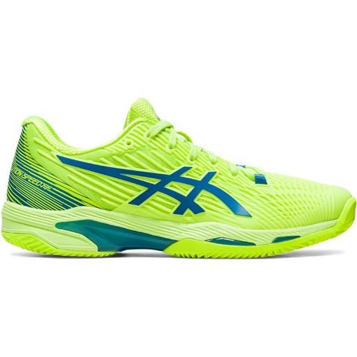 Asics scarpe da tennis da donna Asics solution speed ff 2 clay - hazard green/reborn blue