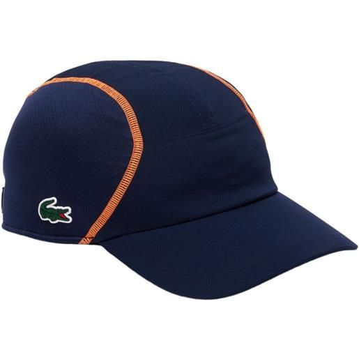 Lacoste berretto da tennis Lacoste tennis mesh panel cap - navy blue/orange