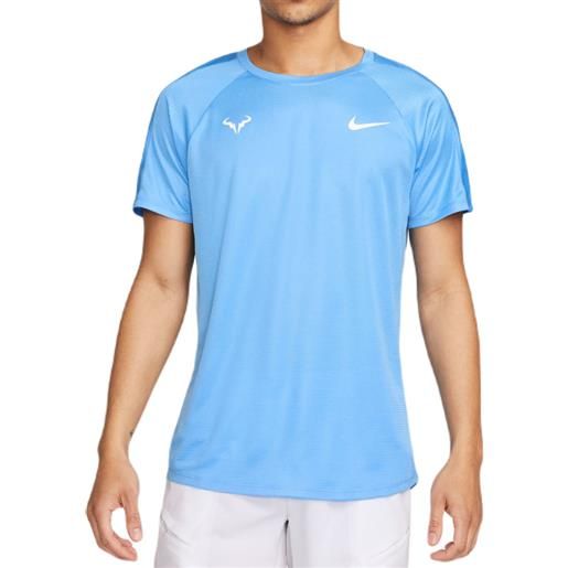 Nike t-shirt da uomo Nike rafa challenger dri-fit tennis top - university blue/white