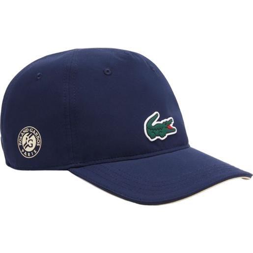 Lacoste berretto da tennis Lacoste sport roland garros edition microfiber cap - navy blue