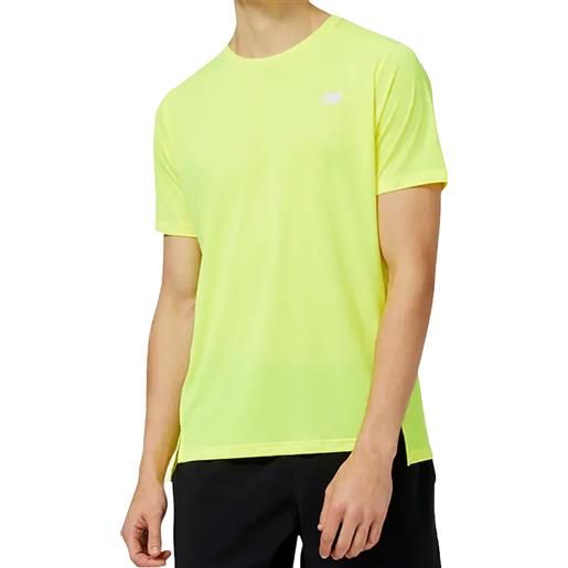 New Balance t-shirt da uomo New Balance accelerate short sleeve - cosmic pineapple