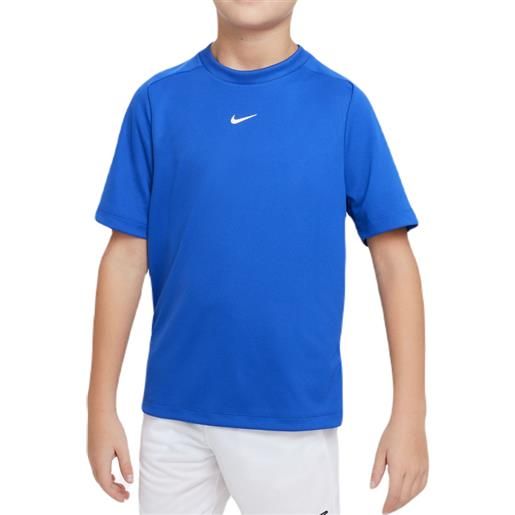 Nike maglietta per ragazzi Nike dri-fit multi+ training top - game royal/white