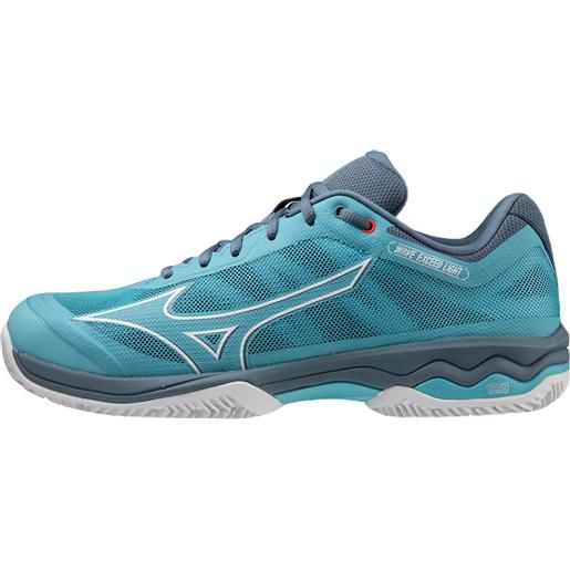 Mizuno scarpe da tennis da uomo Mizuno wave exceed light cc - maui blue/white/china blue