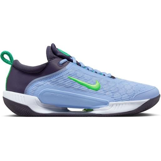 Nike scarpe da tennis da uomo Nike zoom court nxt clay - cobalt bliss/gridiron/stadium green/green strike
