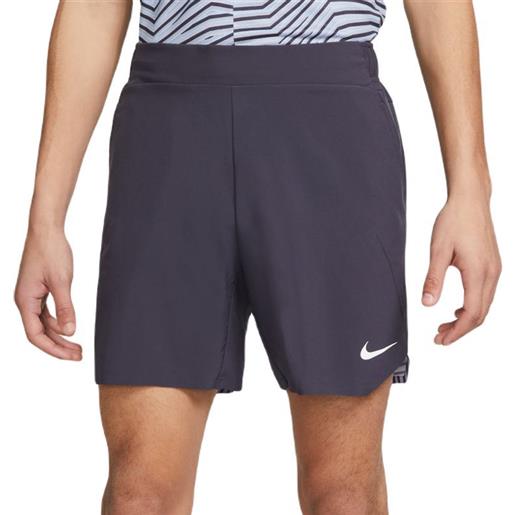 Nike pantaloncini da tennis da uomo Nike dri-fit slam tennis shorts - gridiron/white