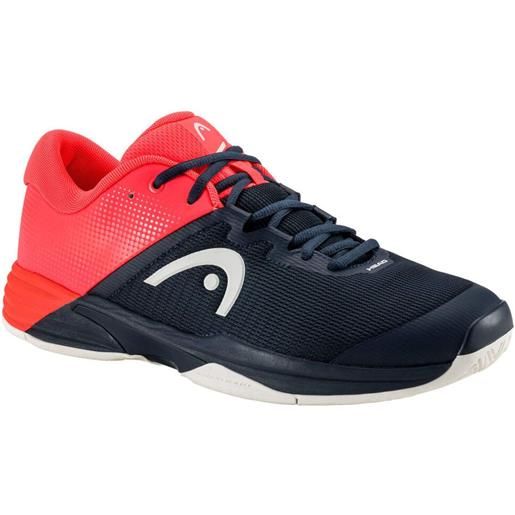 Head scarpe da tennis da uomo Head revolt evo 2.0 - blueberry/fiery coral