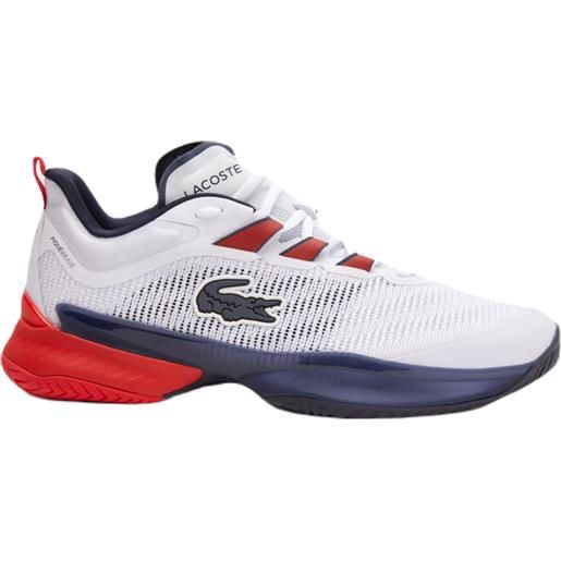 Lacoste scarpe da tennis da uomo Lacoste sport ag-lt23 ultra - white/red/navy