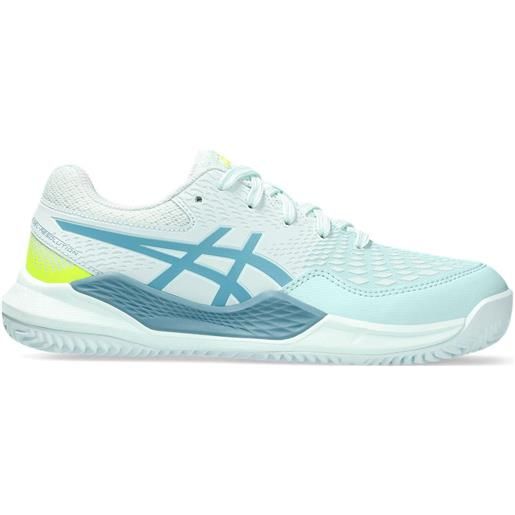 Asics scarpe da tennis bambini Asics gel-resolution 9 gs clay - soothing sea/gris blue