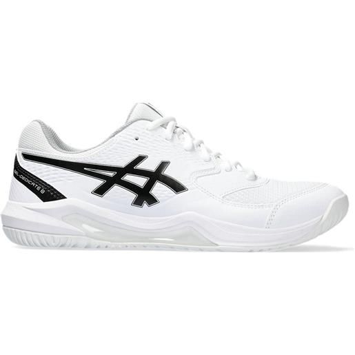 Asics scarpe da tennis da uomo Asics gel-dedicate 8 - white/black