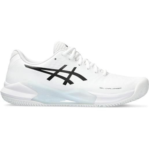 Asics scarpe da tennis da uomo Asics gel-challenger 14 clay - white/black