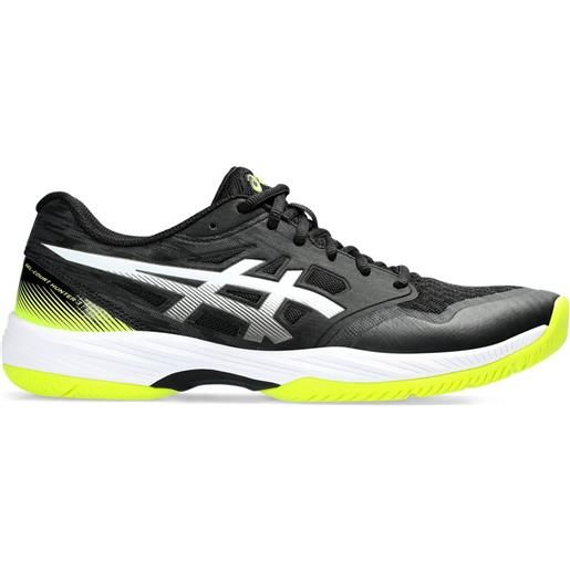 Asics scarpe da uomo per badminton/squash Asics gel-court hunter 3 - black/white