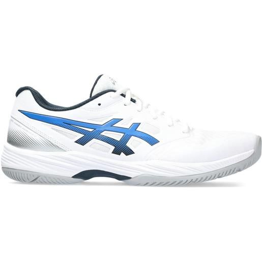 Asics scarpe da uomo per badminton/squash Asics gel-court hunter 3 - white/illusion blue