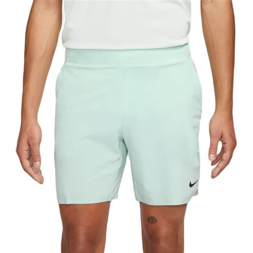 Nike pantaloncini da tennis da uomo Nike court dri-fit slam tennis shorts - jade ice/coconut milk/black