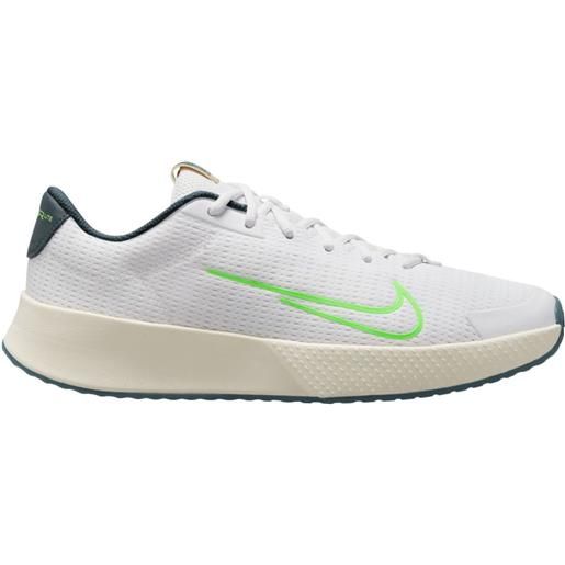 Nike scarpe da tennis bambini Nike vapor lite 2 jr - white/green strike/deep jungle