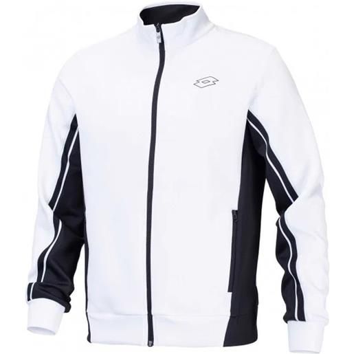 Lotto felpa da tennis da uomo Lotto squadra iii jacket - bright white