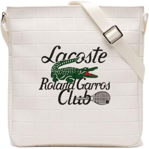 Lacoste women's roland garros edition shoulder bag - farine