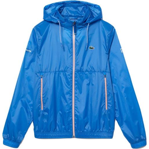 Lacoste giacca da tennis da uomo Lacoste tennis x novak djokovic zip jacket - blue