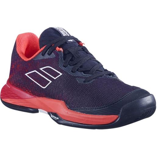 Babolat scarpe da tennis bambini Babolat jet mach 3 all court boy - black/poppy red