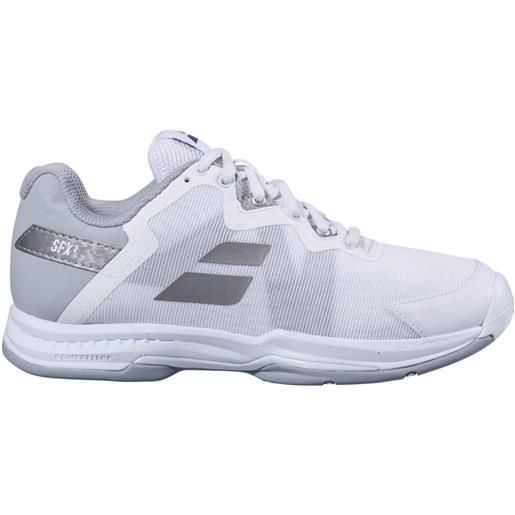 Babolat scarpe da tennis da donna Babolat sfx3 all court women - white/silver
