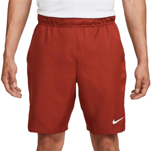 Nike pantaloncini da tennis da uomo Nike court dri-fit victory short 9in - rugged orange/white