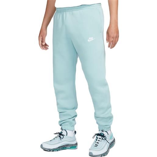 Nike pantaloni da tennis da uomo Nike sportswear club pant - mineral/mineral/white
