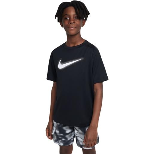 Nike maglietta per ragazzi Nike dri-fit multi+ top - black/white