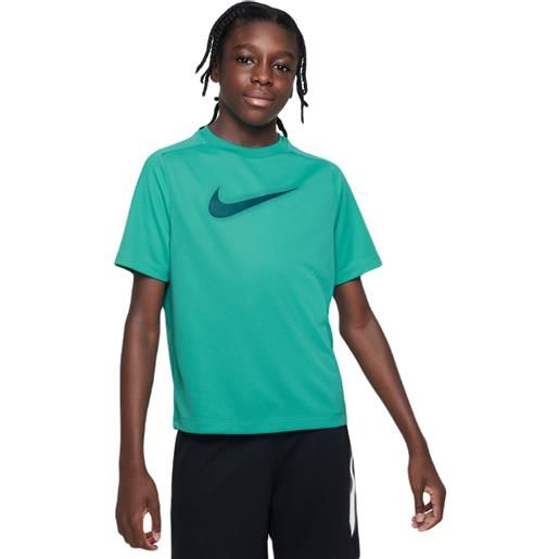 Nike maglietta per ragazzi Nike dri-fit multi+ top - clear jade/geode teal