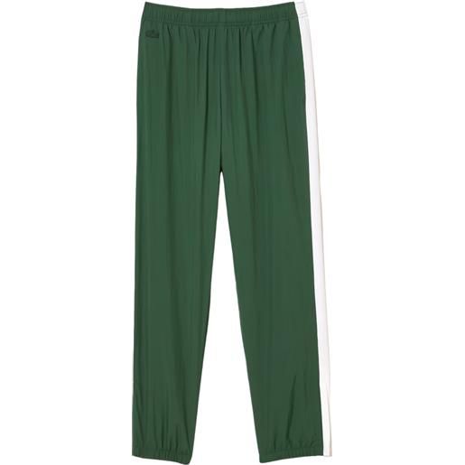 Lacoste pantaloni per ragazzi Lacoste colorblock sweatpants - dark green