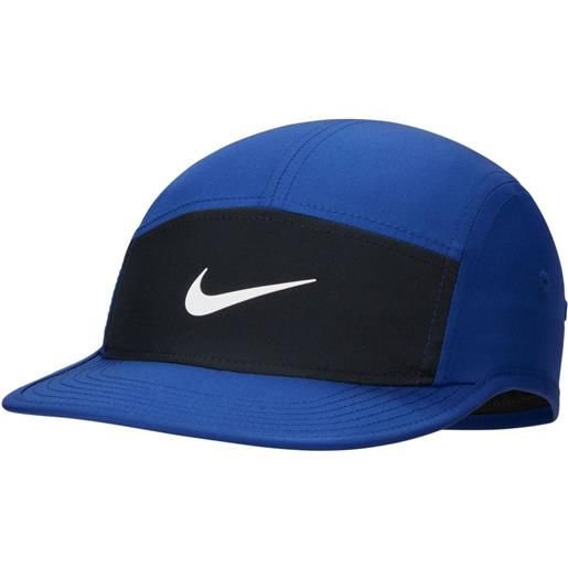 Nike berretto da tennis Nike dri-fit fly cap - deep royal blue/black/white
