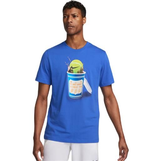 Nike t-shirt da uomo Nike court tennis t-shirt - game royal