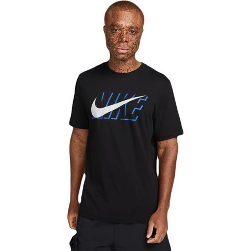 Nike t-shirt da uomo Nike sportwear t-shirt - black