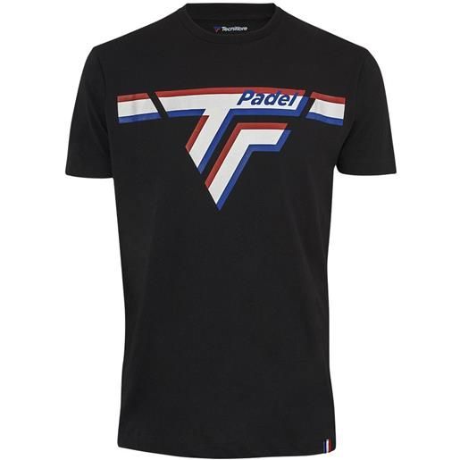 Tecnifibre t-shirt da uomo Tecnifibre padel tee - black