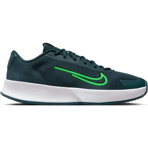 Nike scarpe da tennis da uomo Nike vapor lite 2 clay - deep jungle/green strike/white