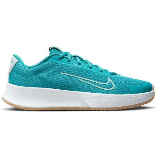 Nike scarpe da tennis da donna Nike vapor lite 2 clay - teal nebula/white/gum light brown