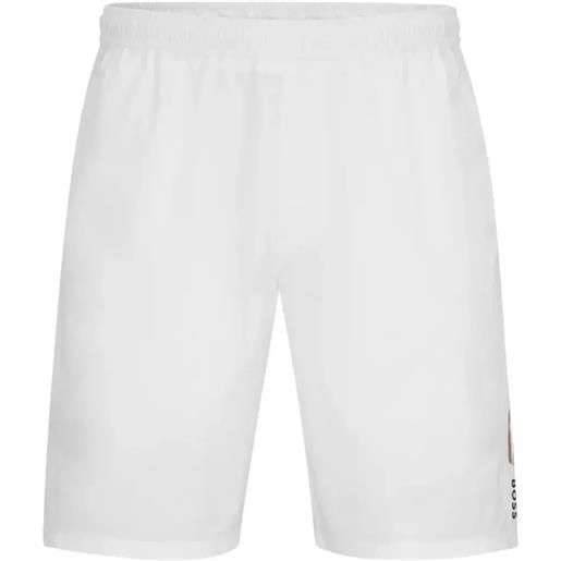 BOSS pantaloncini da tennis da uomo BOSS x matteo berrettini break shorts - white
