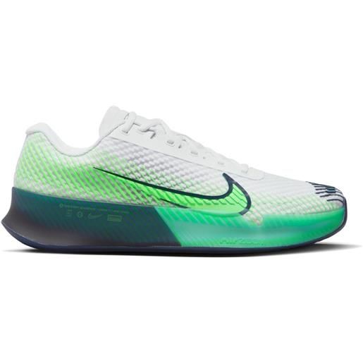 Nike scarpe da tennis da uomo Nike zoom vapor 11 clay - white/green strike/midnight navy